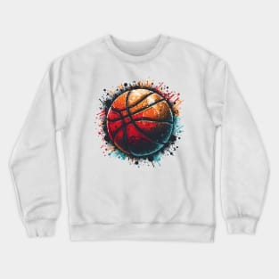 Basketball Ball Crewneck Sweatshirt